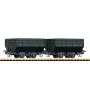 2x wagons de mine - HOe 1/87 - ROCO 34606