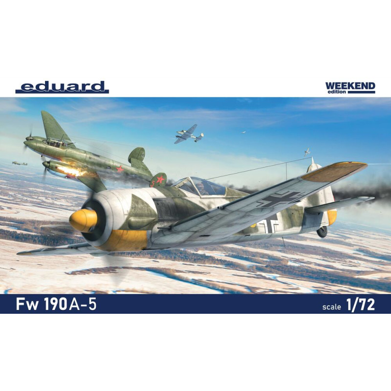 Focke-Wulf Fw 190A-5 Édition Week-end au 1/72 - EDUARD 7470
