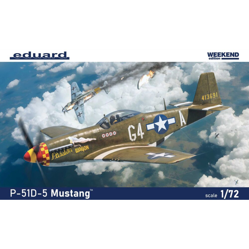 P-51D-5 Mustang - 1/72 - EDUARD 7476