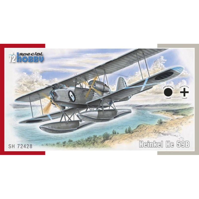 Heinkel He 59B 1/72 - 1/72 - SPECIAL HOBBY 100-SH72428