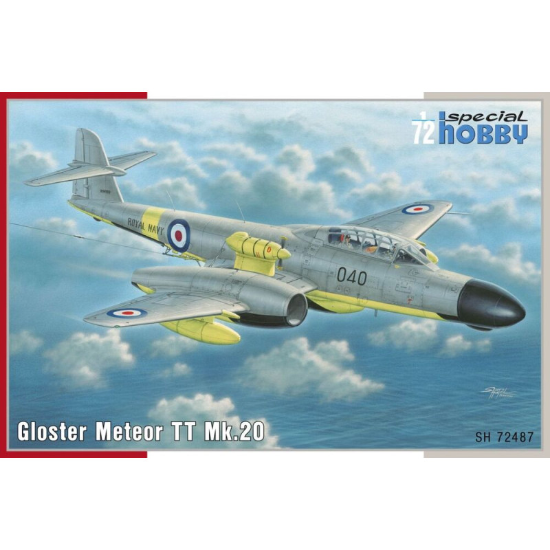 Gloster Meteor TT Mk.20 - 1/72 - SPECIAL HOBBY 100-SH72487