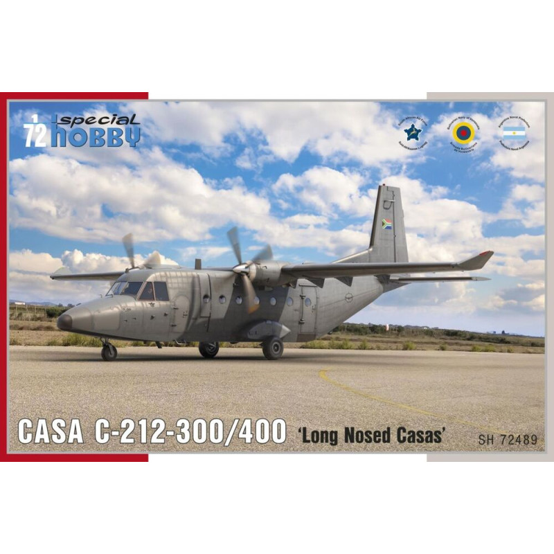 CASA C-212-300/400 «&nbsp;Casas à long nez&nbsp;» - 1/72 - SPECIAL HOBBY 100-SH72489