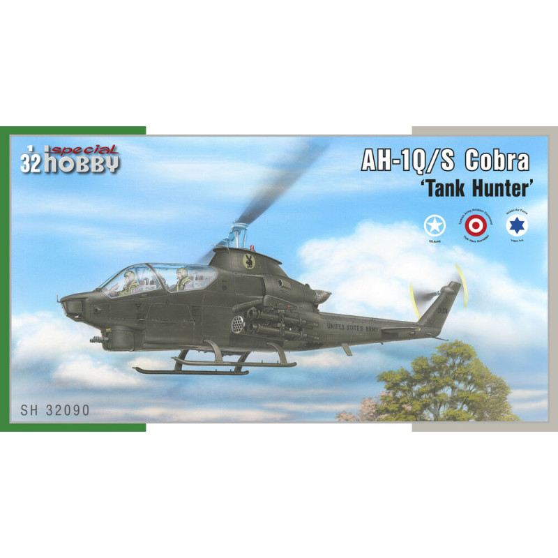 AH-1Q/S Cobra «&nbsp;Chasseur de chars&nbsp;» - 1/32 - SPECIAL HOBBY 100-SH32090