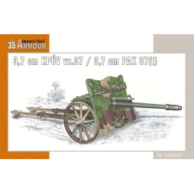 Canon 3,7 cm KPUV vz.37 (3,7 cm PAK 37(t) - 1/35 - SPECIAL HOBBY 100-SA35001