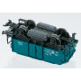 Wagon de nettoyage des rails DB 3 rails - HO 1/87 - MARKLIN 46049