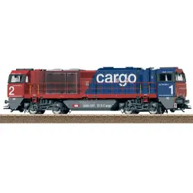 Locomotive diesel Vossloh G 2000 BB Cargo digitale son ép VI - HO 1/87 - TRIX 22881