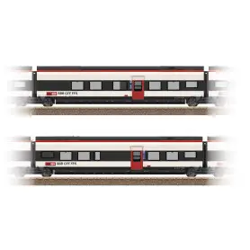 Set de voitures supplémentaires 1 RABe 501 Giruno - HO 1/87 - TRIX 23281