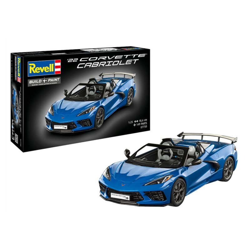 Corvette C8 Cabriolet 2022 - 1/24 - REVELL 07750
