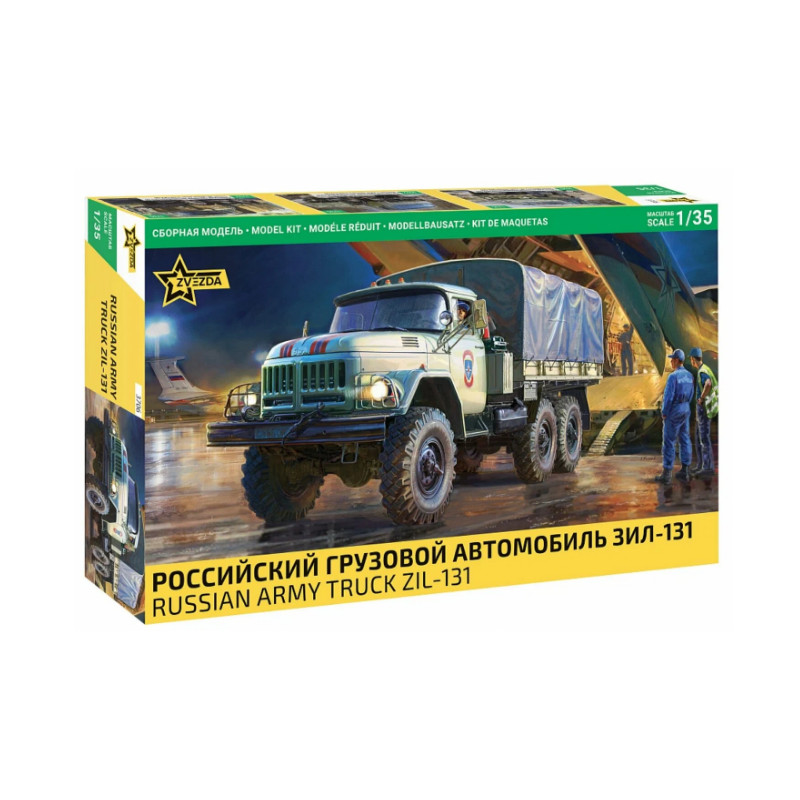 Camion soviétique ZIL-131 Star - 1/35 - ZVEZDA 3706