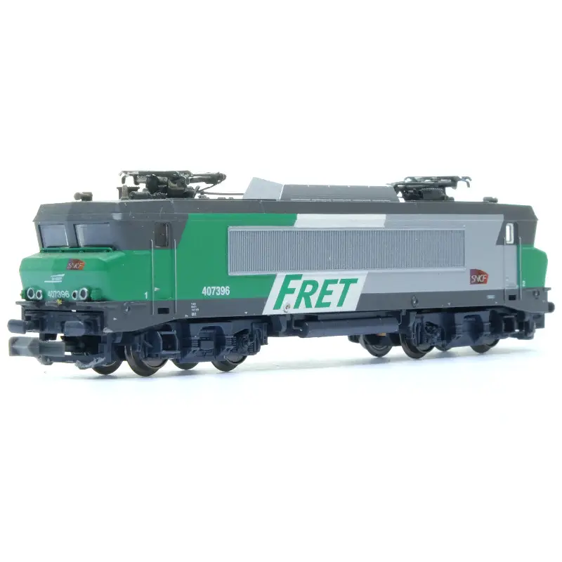 Locomotive électrique BB 407396 FRET SNCF digitale - N 1/160 - MINITRIX