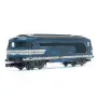 Locomotive diesel BB 67381 patinée SNCF digitale - N 1/160 - MINITRIX 12190