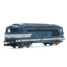 Locomotive diesel BB 67381 patinée SNCF digitale - N 1/160 - MINITRIX 12190