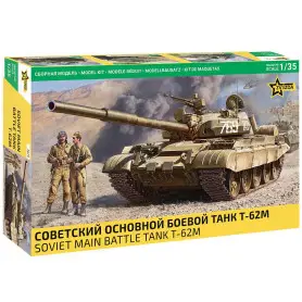 Char de combat principal soviétique T-62M - 1/35 - ZVEZDA 3679