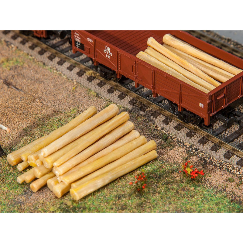 20x troncs d'arbre pour chargement - HO 1/87 - FALLER 180925