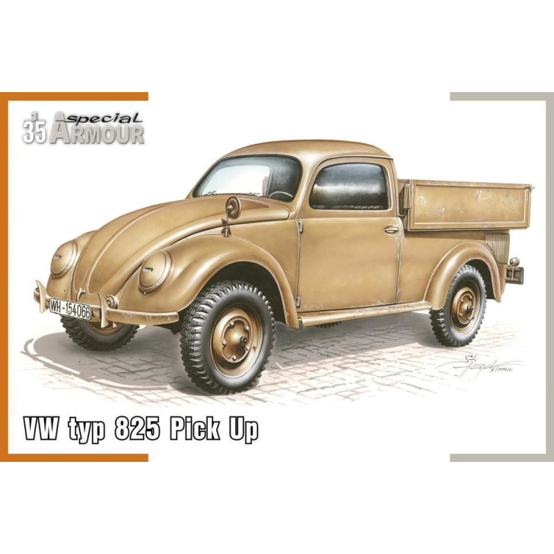VW type 825 « Pick Up » - 1/35 - SPECIAL HOBBY 100-SA35007