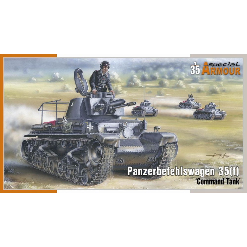Char Panzerbefehlswagen 35(t) - 1/35 - SPECIAL HOBBY 100-SA35008