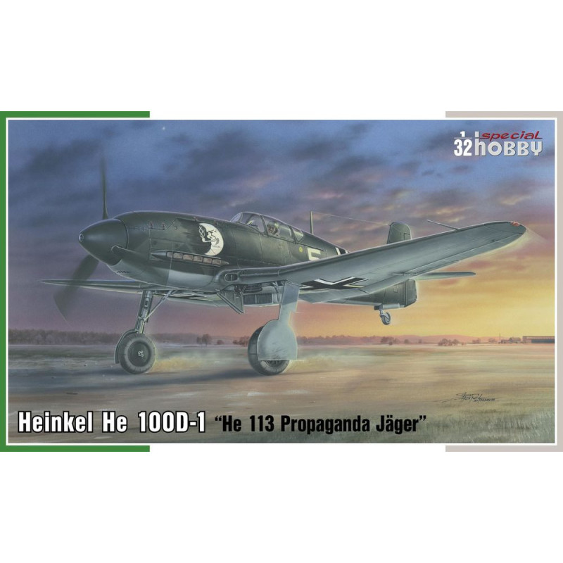 Heinkel He 100D-1 « Chasseur de propagande He 113 » - 1/32 - SPECIAL HOBBY 100-SH32009