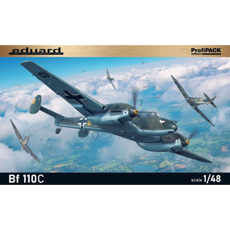 Messerschmitt Bf 110C 1/48 Profipack - 1/48 - EDUARD 8209