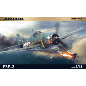 Grumman F6F-3&nbsp;Profipack - 1/48 - EDUARD 8227