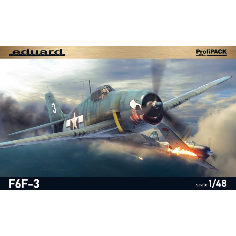 Grumman F6F-3 Profipack - 1/48 - EDUARD 8227
