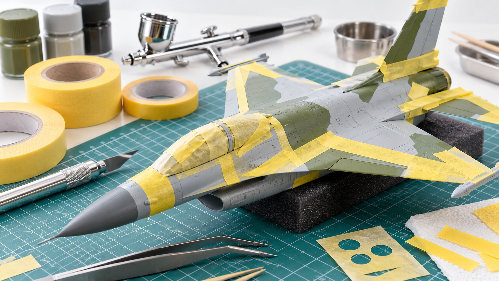 Le masquage en modélisme : techniques et outils pour des peintures nettes