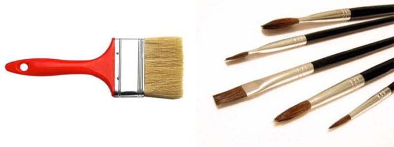 Pinceau Brosse pour Modélisme et Maquettisme - BOIS MODÉLISME